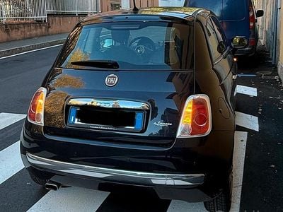 Usata Fiat 500 Lounge 69 CV (50 kW) 2014 Nero Utilitaria