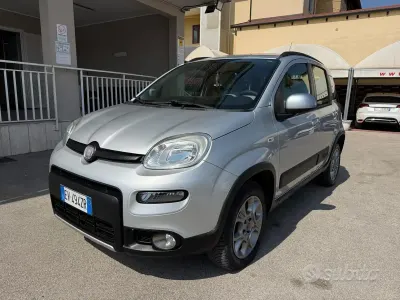 Usata Fiat Panda 4x4 S 75 CV (55 kW) 2014 Grigio Utilitaria