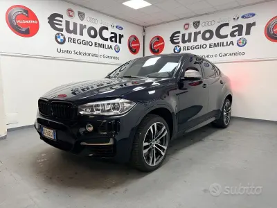 Begagnad BMW X6 M Sport 381 HK (280 kW) 2018 Blå SUV