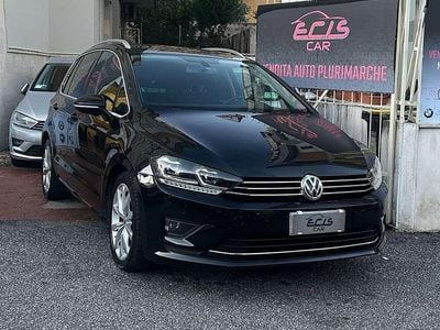 Usata VW Golf Sportsvan Highline 110 CV (80 kW) 2014 Nero Monovolume
