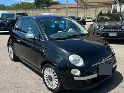 Usata Fiat 500 69 CV (50 kW) 2009 Nero Cabrio