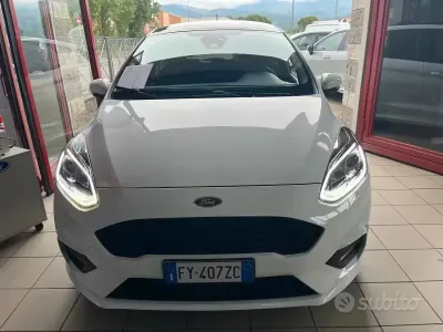 Gebraucht Ford Fiesta ST-Line 86 PS (63 kW) 2020 Weiß Kleinwagen