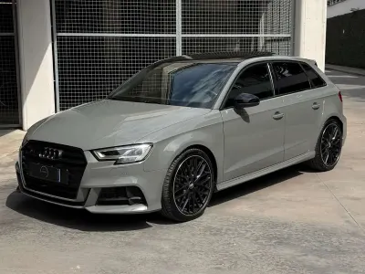 Usata Audi S3 Ambiente 300 CV (220 kW) 2019 Grigio quantum Berlina