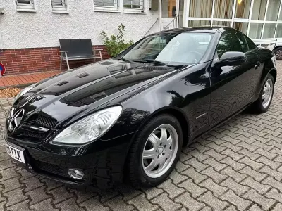 Usata Mercedes SLK200 184 CV (135 kW) 2009 Nero Cabrio