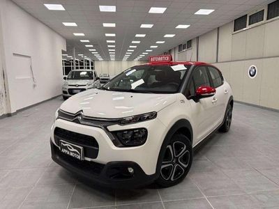Usata Citroën C3 PureTech 110 CV (80 kW) 2022 Tetto rosso fondo bianco Utilitaria