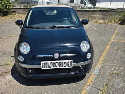 Usado Fiat 500C 69 HP (50 kW) 2011 Azul Cabrios