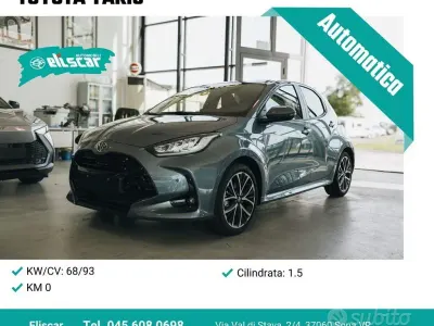 Nuova Toyota Yaris Hybrid 92 CV (67 kW) 2026 Grigio Berlina