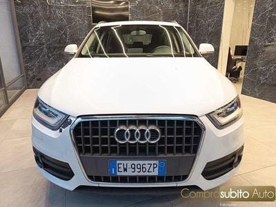 Usata Audi Q3 Advanced 140 CV (102 kW) 2015 Bianco SUV