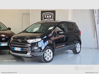 Usata Ford Ecosport Titanium 95 CV (69 kW) 2017 Nero SUV
