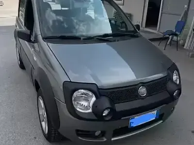 Usado Fiat Panda 4x4 69 CV (50 kW) 2006 Gris Utilitario