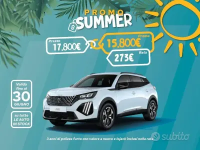 Usata Peugeot 2008 GT 130 CV (95 kW) 2022 Bianco SUV