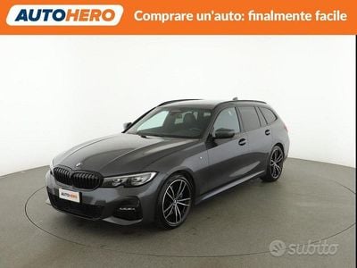 Usata BMW 330e M Sport 285 CV (209 kW) 2021 Grigio Station wagon