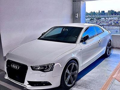 Usata Audi A5 177 CV (130 kW) 2013 Bianco Coupé