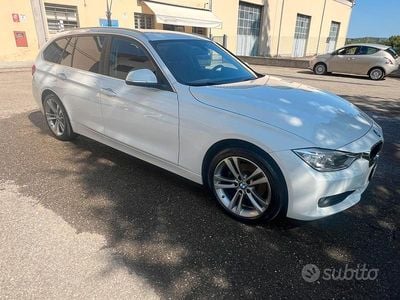 Bianco Usata 2014 BMW 320 Efficient Dynamics Station wagon | 13.000 € (Buon prezzo)