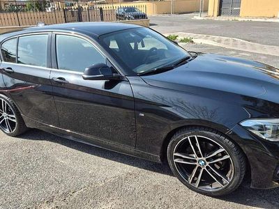 Usata BMW 116 Sport Line 116 CV (85 kW) 2018 Nero Utilitaria