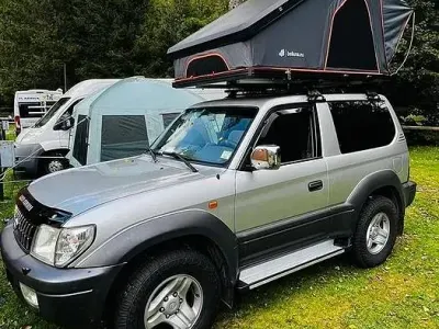 Usata Toyota Land Cruiser 163 CV (119 kW) 2001 Grigio SUV