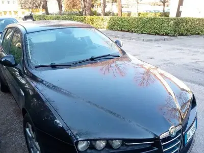 Usata Alfa Romeo 159 185 CV (136 kW) 2009 Nero Station wagon