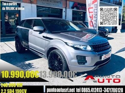 Usata Land Rover Range Rover evoque Prestige 190 CV (139 kW) 2011 Grigio Station wagon