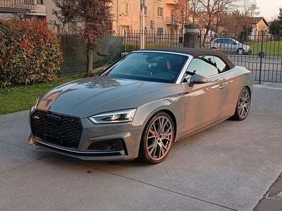 Usata Audi A5 Cabriolet S-Line 245 CV (180 kW) 2019 Grigio Cabrio