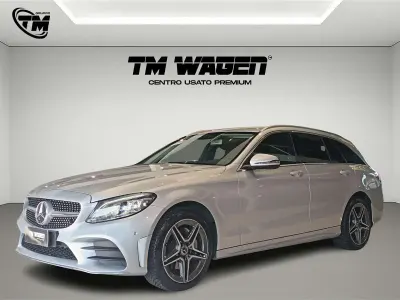 Usata Mercedes C220 Premium 194 CV (142 kW) 2019 Argento Station wagon