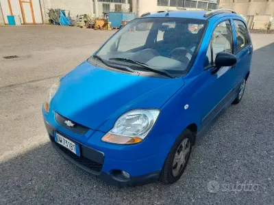 Usata Chevrolet Matiz SE 52 CV (38 kW) 2009 Blu Utilitaria