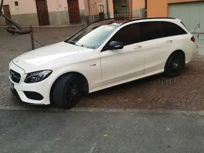 Usata Mercedes C43 AMG AMG 367 CV (269 kW) 2018 Bianco Station wagon