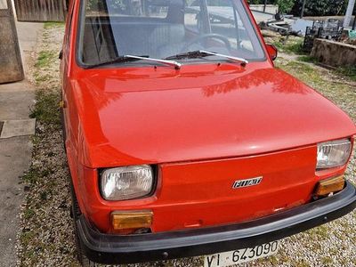 Usata Fiat 126 1983 Rosso Utilitaria