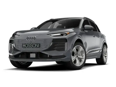 Nuova Audi Q6 e-tron Design 2026 Grigio SUV