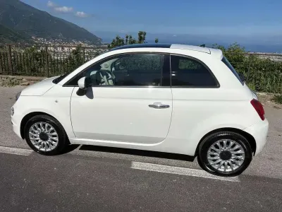 Usata Fiat 500 Lounge 69 CV (50 kW) 2018 Bianco Utilitaria