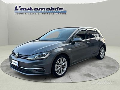 Usata VW Golf VII Highline 131 CV (96 kW) 2019 Grigio Berlina