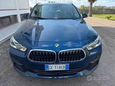 Usata BMW X2 Efficient Dynamics 150 CV (110 kW) 2021 Blu/azzurro SUV
