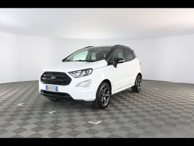 Usata Ford Ecosport ST-Line 125 CV (91 kW) 2020 Bianco ghiaccio met + tetto ne SUV