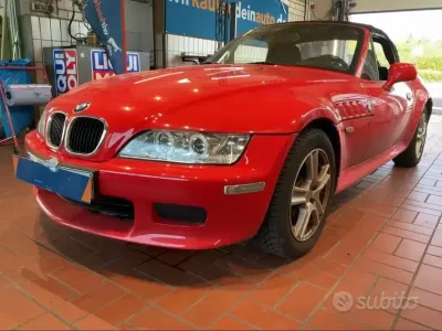 Usata BMW Z3 118 CV (86 kW) 2000 Rosso Cabrio