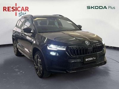 Usata Skoda Karoq SportLine 150 CV (110 kW) 2023 Nero metallizzato SUV