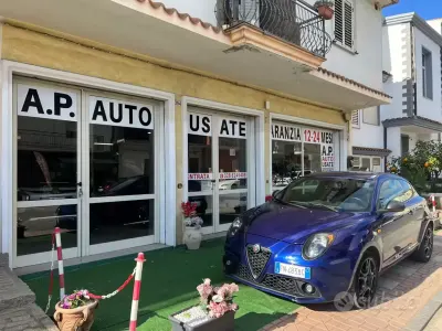 Usata Alfa Romeo MiTo 120 CV (88 kW) 2018 Blu Utilitaria