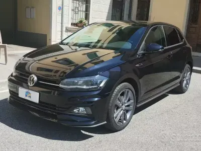 Usata VW Polo Highline 116 CV (85 kW) 2018 Nero Utilitaria