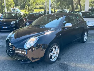 Usata Alfa Romeo MiTo Distinctive 120 CV (88 kW) 2010 Nero Utilitaria