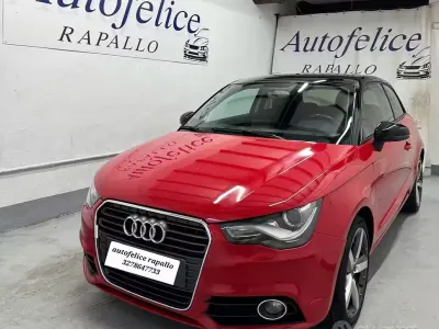 Usata Audi A1 Ambition 122 CV (89 kW) 2011 Rosso Utilitaria