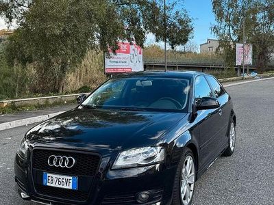 Usata Audi A3 105 CV (77 kW) 2010 Nero Utilitaria