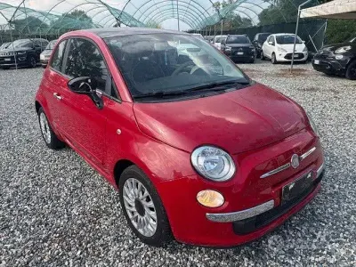 Usata Fiat 500 Lounge 69 CV (50 kW) 2009 Rosso Cabrio