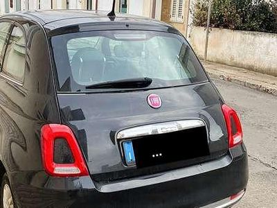 Usata Fiat 500 Lounge 69 CV (50 kW) 2016 Nero Utilitaria