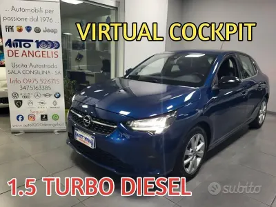 Usata Opel Corsa Elegance 102 CV (75 kW) 2022 Blu Utilitaria