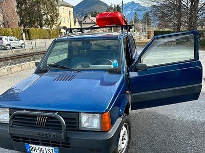 Usata Fiat Panda 4x4 Trekking 54 CV (39 kW) 2000 Blu Utilitaria