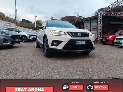 Usata Seat Arona XCELLENCE 110 CV (80 kW) 2021 Bianco SUV