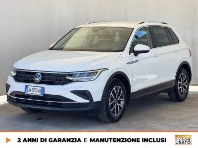 Begagnad VW Tiguan Life 131 HK (96 kW) 2023 Vit SUV