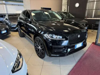 Usata Jaguar F-Pace R-Sport 179 CV (131 kW) 2017 Nero SUV