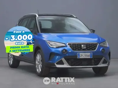 Usata Seat Arona Xperience 110 CV (80 kW) 2023 Blu zaffiro nero midnight SUV
