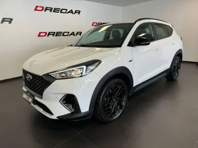 Usata Hyundai Tucson N Line 136 CV (100 kW) 2019 Bianco SUV