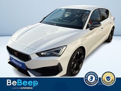 Usata Cupra Leon 150 CV (110 kW) 2024 Bianco pastello Berlina
