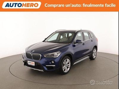 Usata BMW X1 xLine 140 CV (102 kW) 2018 Blu SUV